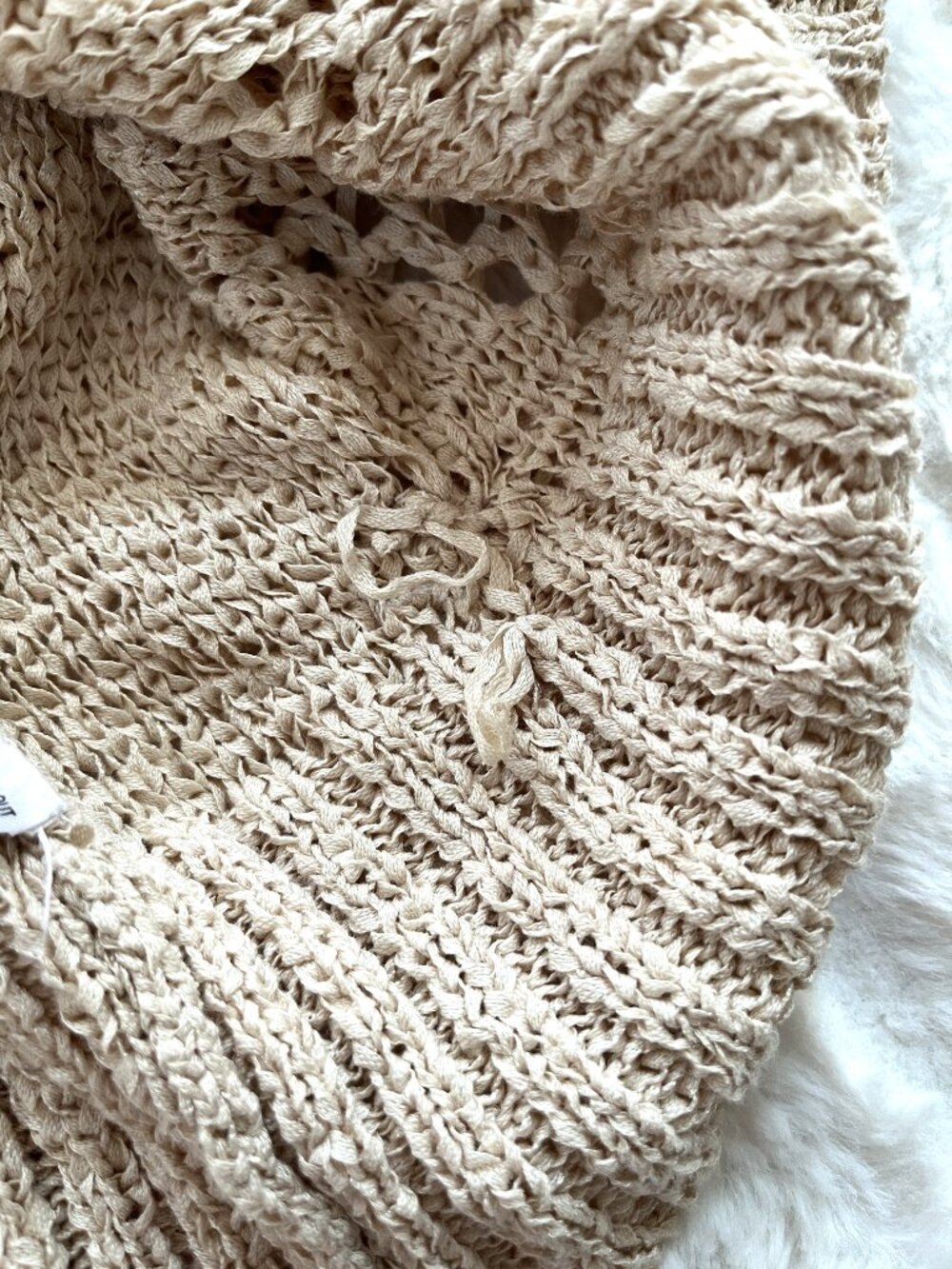 Vintage Designers Originals Studio Sweater Cardigan (Natural) L - Picture 10 of 15